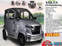 VOLTA EV1 ELEKTRİKLİ ARAÇ